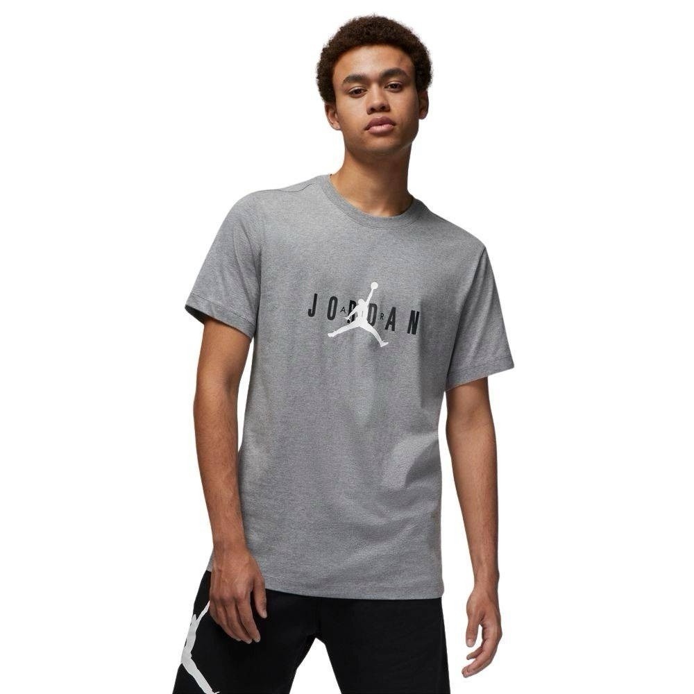 T-shirt Universal Men Nike Air Jordan Stretch DM1462091 Grey Size Medium